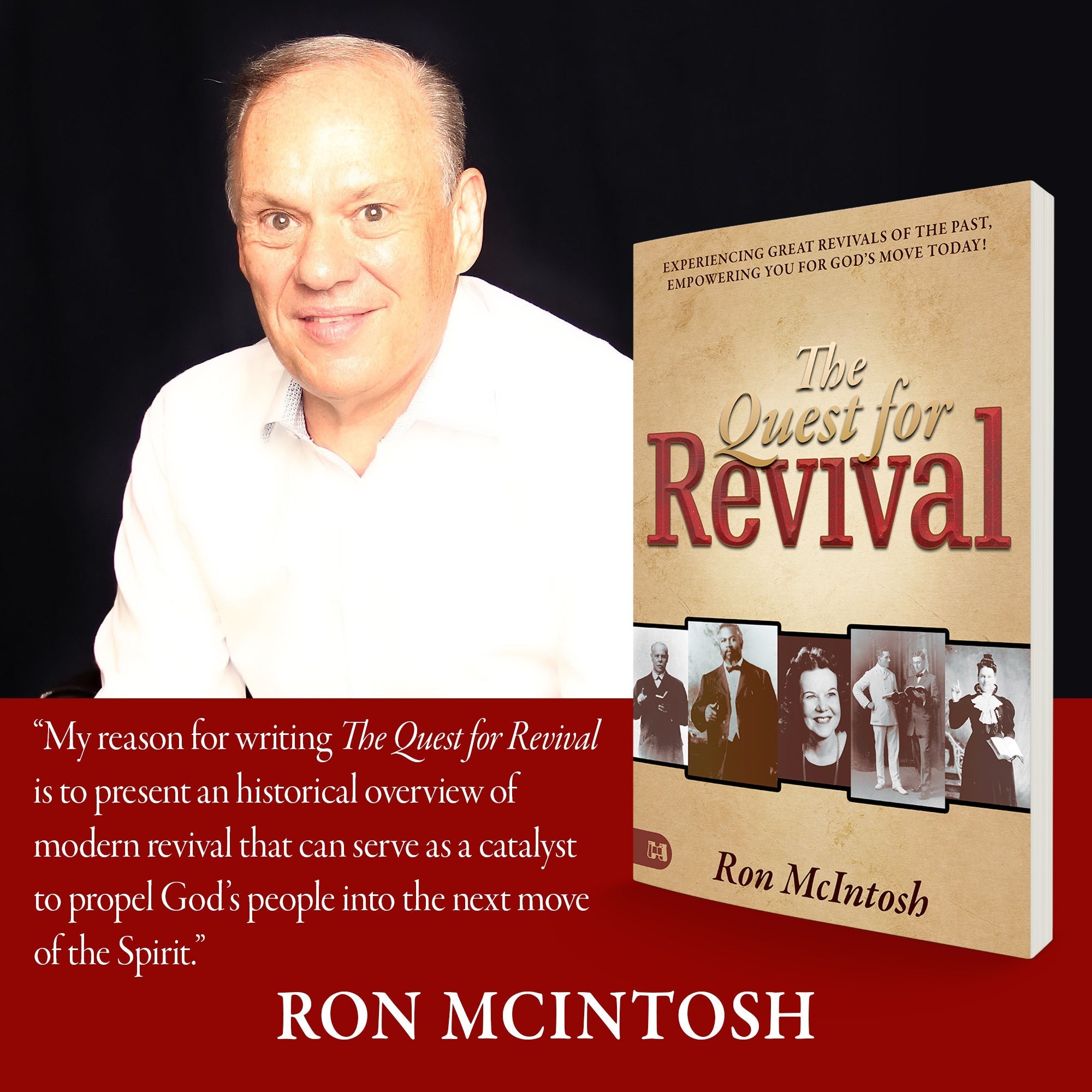 Quest for Revival: Experiencing Great Revivals of the Past, Empowering You for God's Move Today! Paperback – May 2, 2023 - Faith & Flame - Books and Gifts - Harrison House Publishers - 9781667502380