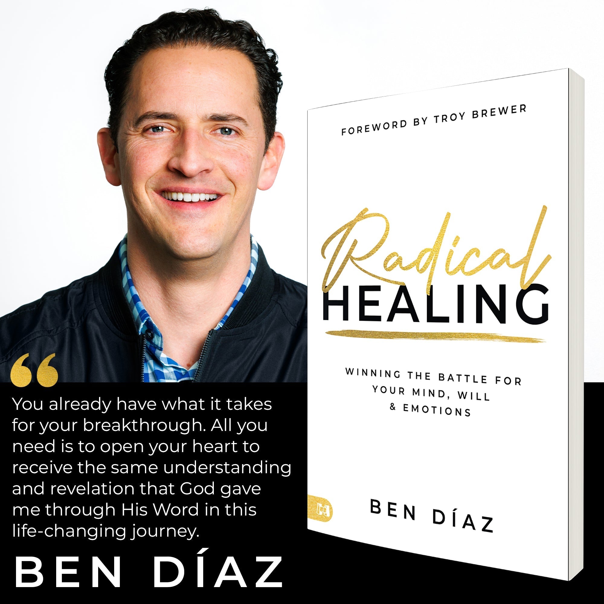 Radical Healing: Winning the Battle for Your Mind, Will, and Emotions Paperback – July 1, 2025 - Faith & Flame - Books and Gifts - Harrison House - 9781667509396