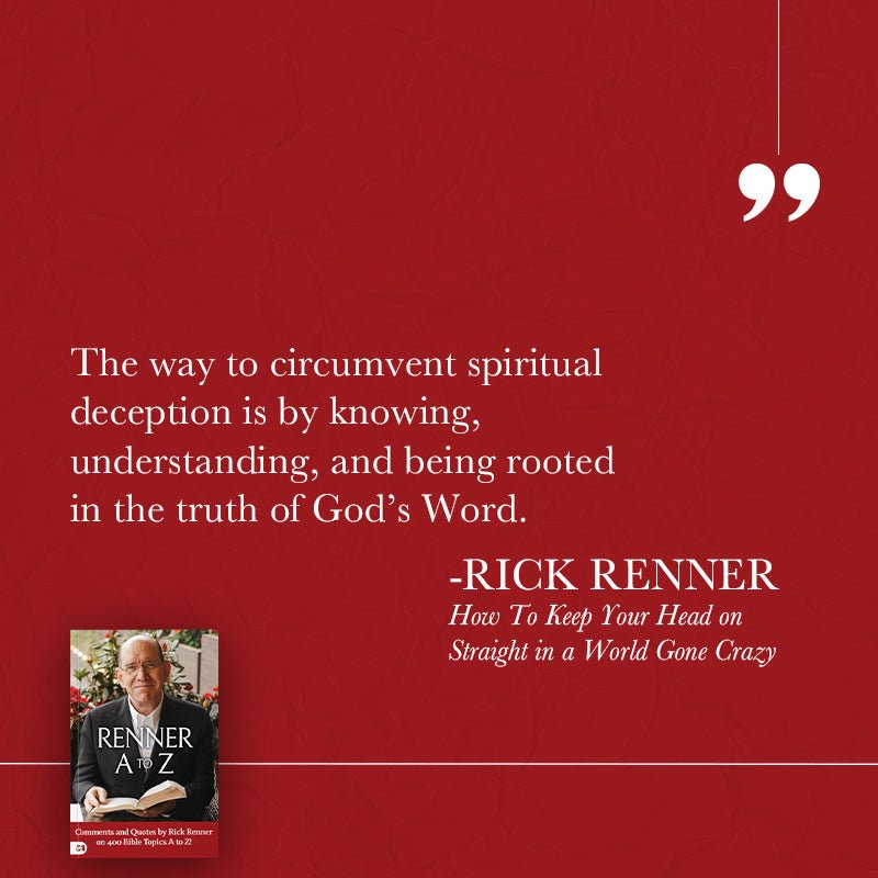 Erick Rinner Writer Renner A to Z: Quotes and CommentsComments and Quotes by Rick Renner on ...