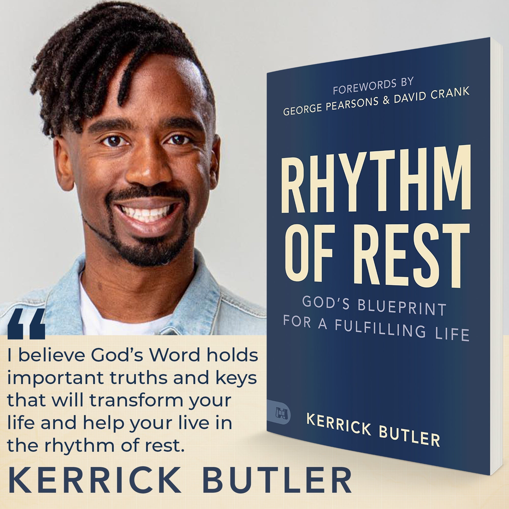 Rhythm of Rest: God's Blueprint for a Fulfilling Life Paperback – October 7, 2025 - Faith & Flame - Books and Gifts - Harrison House - 9781667511429