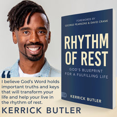 Rhythm of Rest: God's Blueprint for a Fulfilling Life Paperback – October 7, 2025 - Faith & Flame - Books and Gifts - Harrison House - 9781667511429