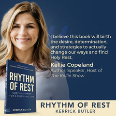 Rhythm of Rest: God's Blueprint for a Fulfilling Life Paperback – October 7, 2025 - Faith & Flame - Books and Gifts - Harrison House - 9781667511429