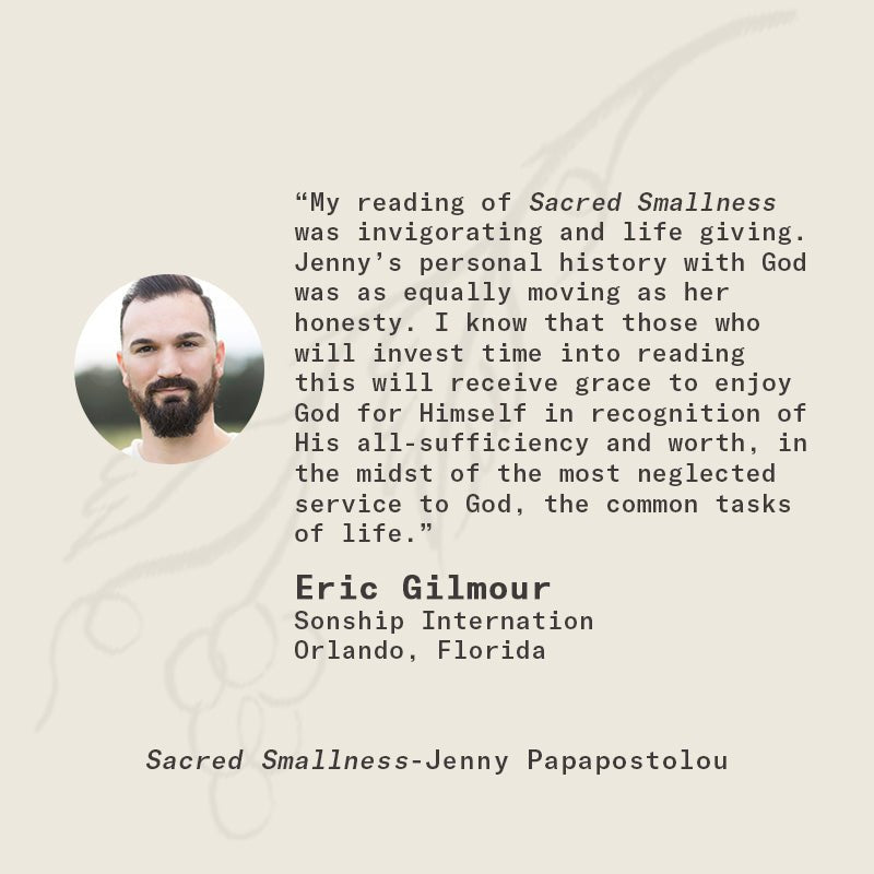 Sacred Smallness: Finding Kingdom Greatness in a Fruitful, Hidden Life Paperback – May 17, 2022 - Faith & Flame - Books and Gifts - Harrison House - 9781680318432