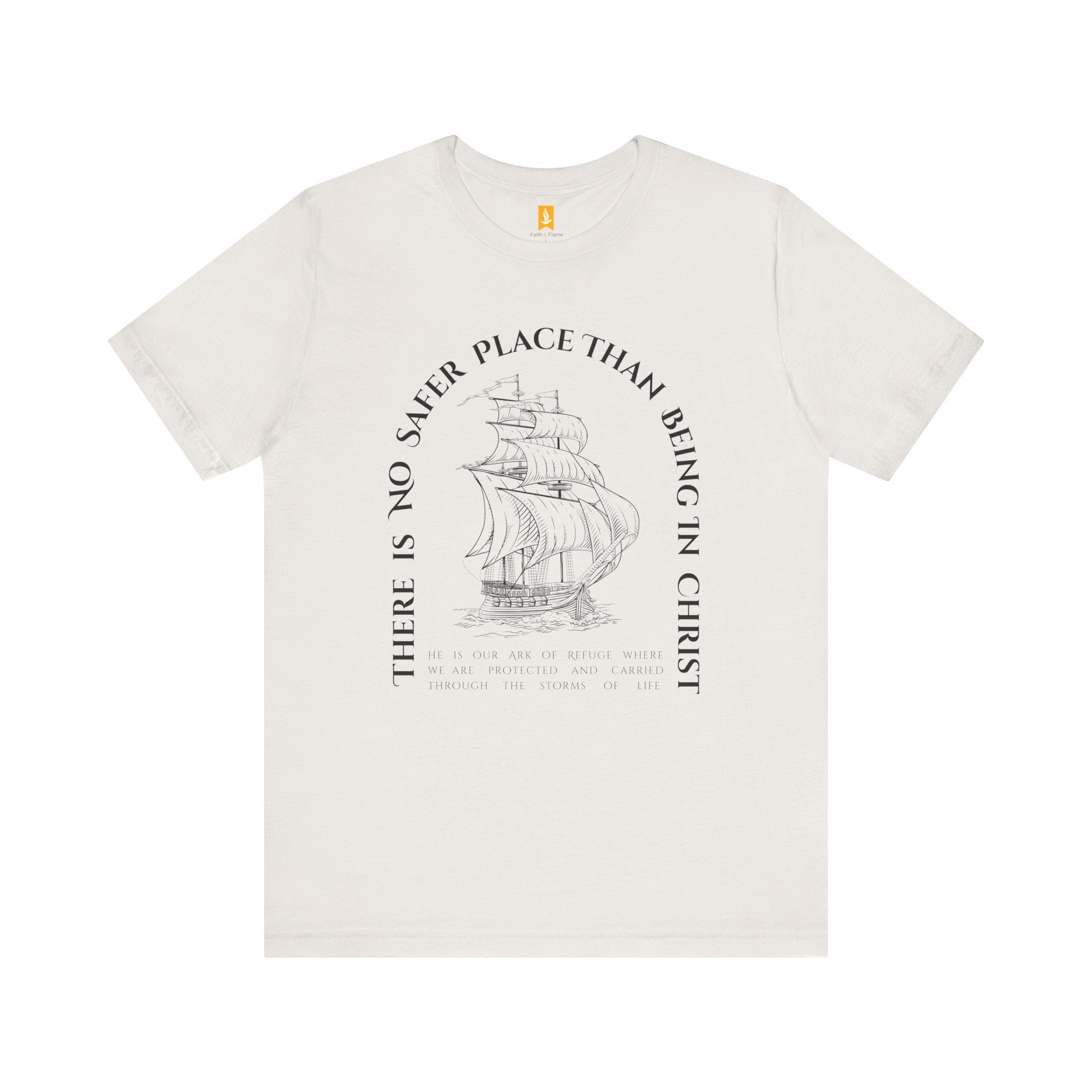Safe Place in Christ T-shirt | Fallen Angels, Giants, Monsters - Faith & Flame - Books and Gifts - Printify - 