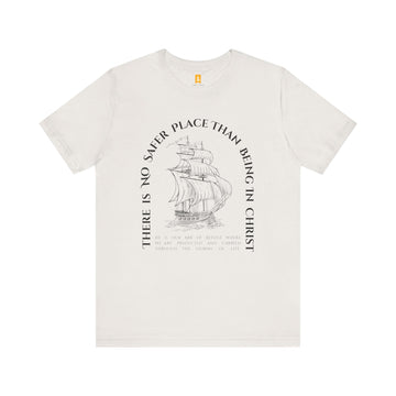 Safe Place in Christ T-shirt | Fallen Angels, Giants, Monsters - Faith & Flame - Books and Gifts - Printify - 