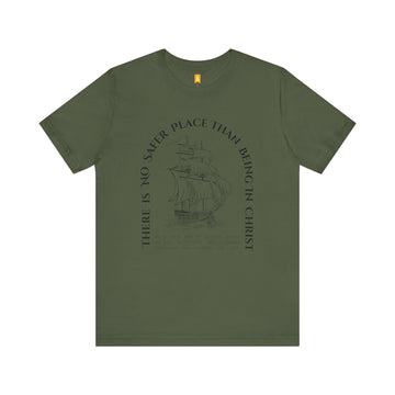 Safe Place in Christ T-shirt | Fallen Angels, Giants, Monsters - Faith & Flame - Books and Gifts - Printify - 
