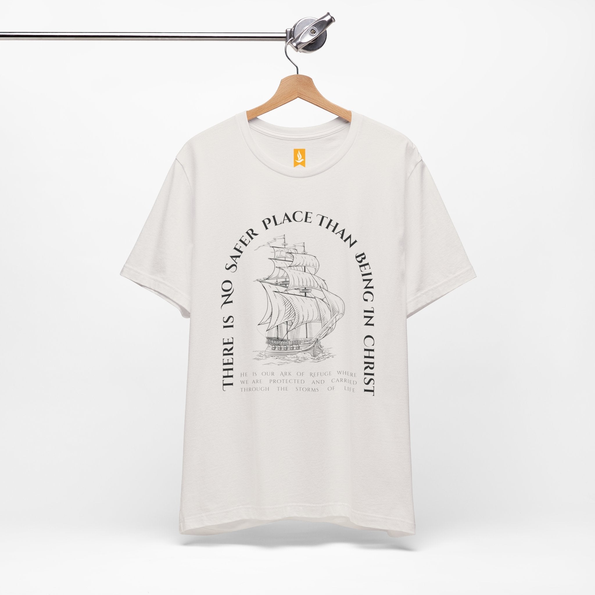 Safe Place in Christ T-shirt | Fallen Angels, Giants, Monsters - Faith & Flame - Books and Gifts - Printify - 