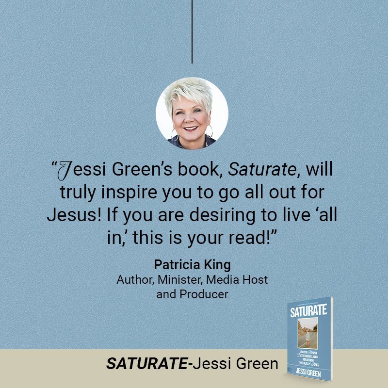 Saturate: Leaving behind Status Quo Religion for a Faith That Really Works Paperback – January 17, 2023 - Faith & Flame - Books and Gifts - Destiny Image - 9780768462906