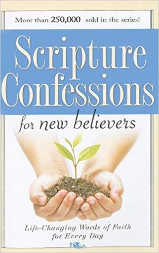 Scripture Confessions for New Believers - Faith & Flame - Books and Gifts - Harrison House - 9781577949497