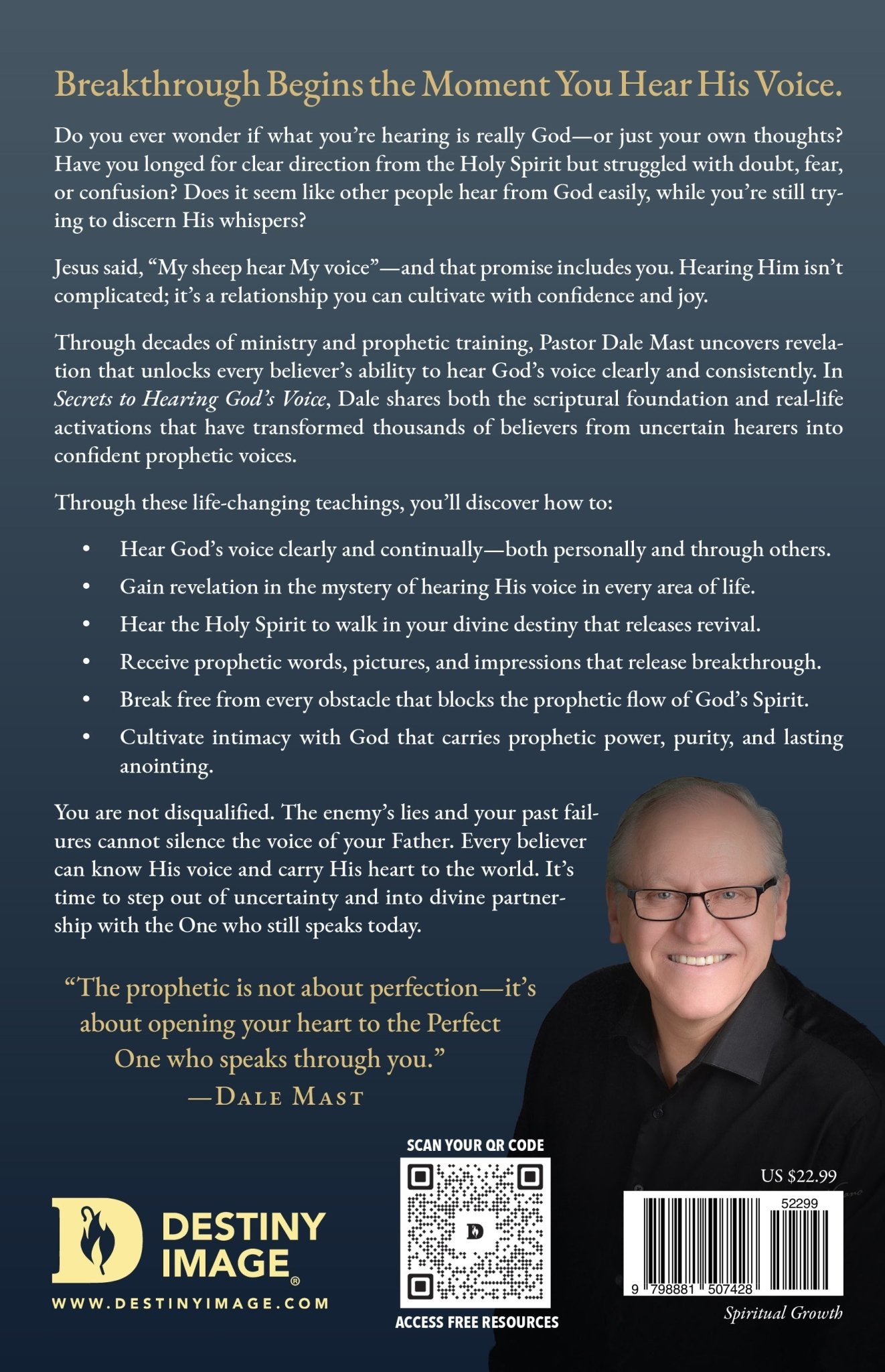 Secrets to Hearing God's Voice: Proven Ways to Hear God Clearly for Yourself and Others – June 2, 2026 - Faith & Flame - Books and Gifts - Destiny Image - 9798881507428
