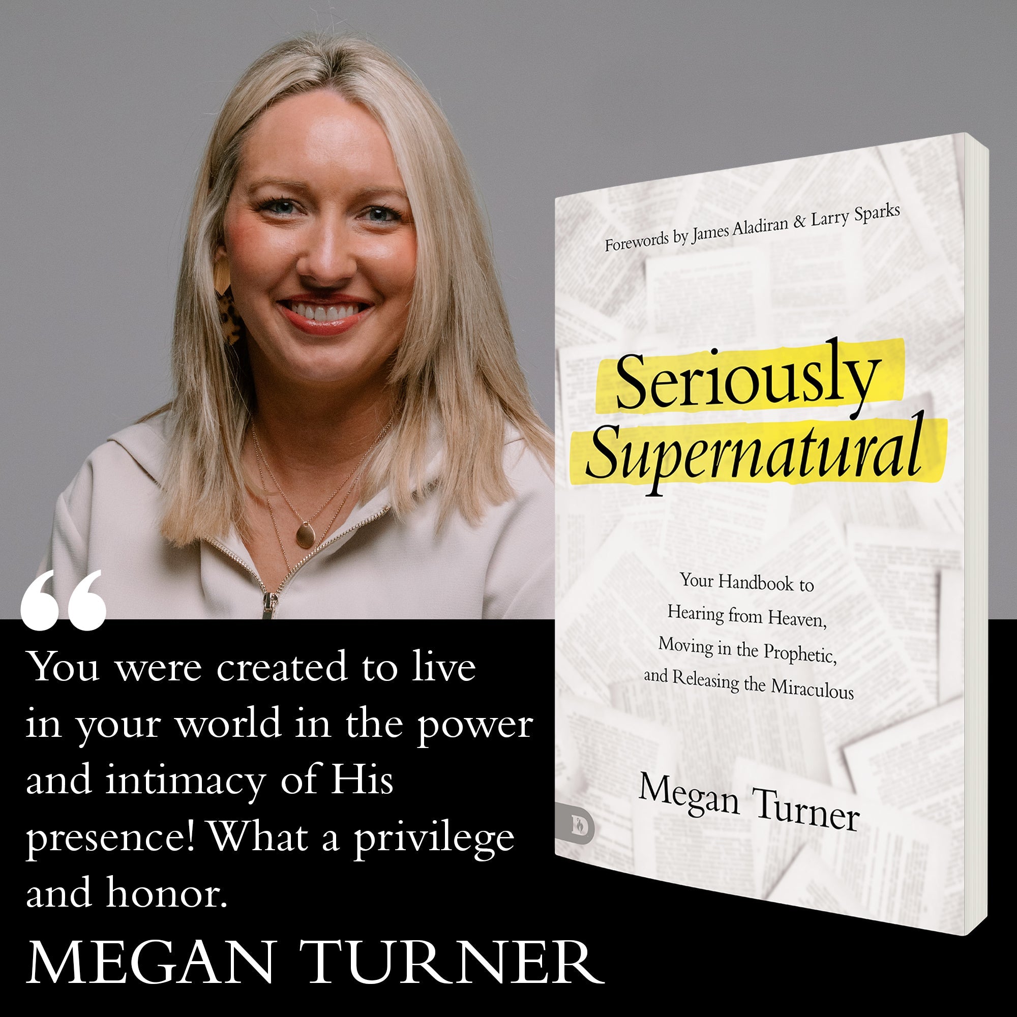 Seriously Supernatural: Your Handbook to Hearing from Heaven, Moving in the Prophetic, and Releasing the Miraculous - July 2026 - Faith & Flame - Books and Gifts - Destiny Image - 9798881507572