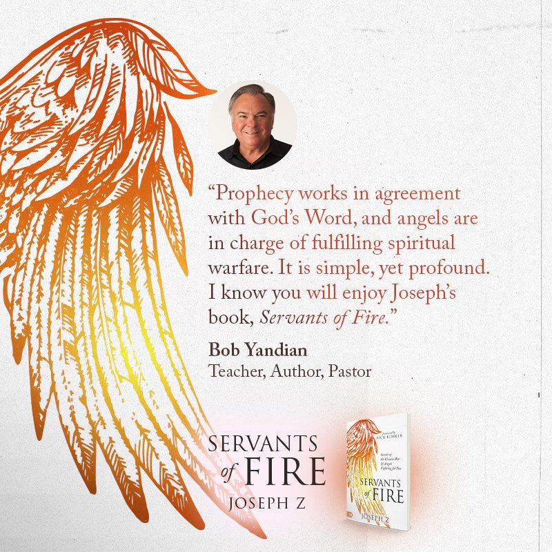 Servants of Fire: Secrets of the Unseen War and Angels Fighting For You Paperback – June 6, 2023 - Faith & Flame - Books and Gifts - Harrison House - 9781667502137