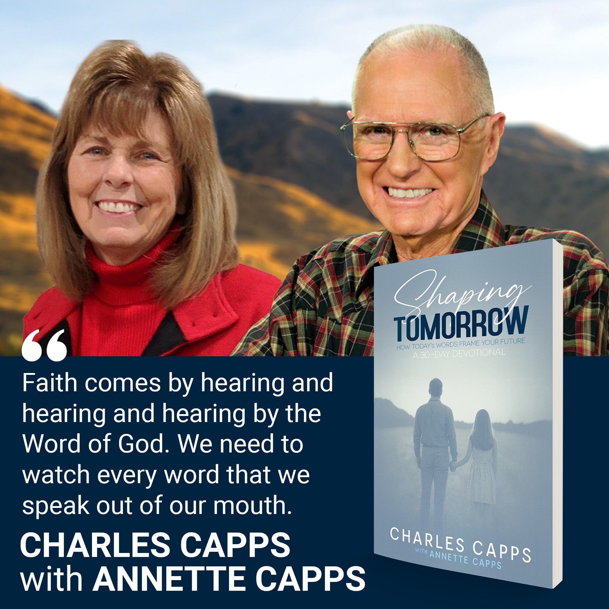 Shaping Tomorrow: How Today's Words Frame Your Future – December 2, 2025 - Faith & Flame - Books and Gifts - Harrison House - 9781937578824