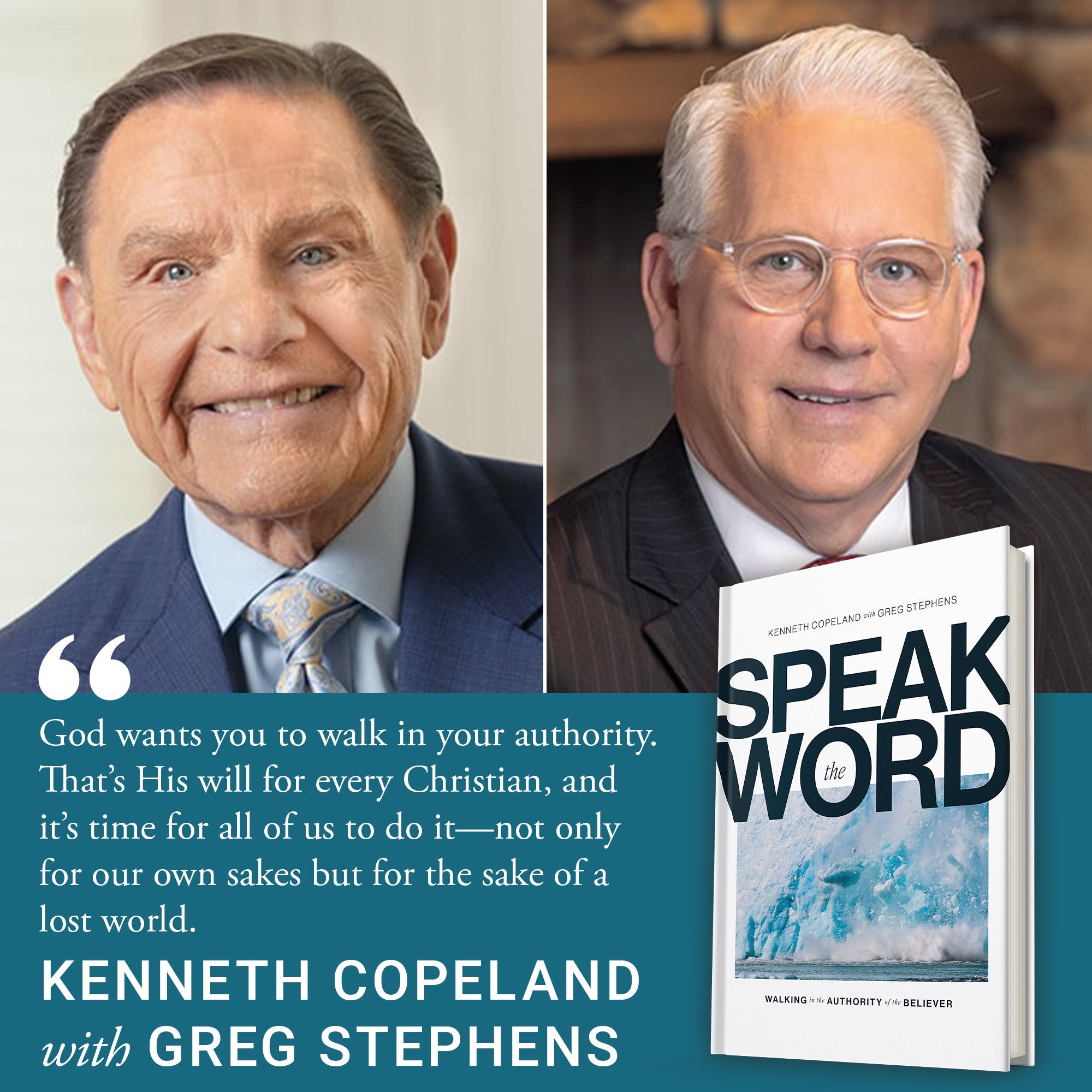 Speak the Word: Walking in the Authority of the Believer - August 2026 - Faith & Flame - Books and Gifts - Kenneth Copeland Ministries - 9781604636277