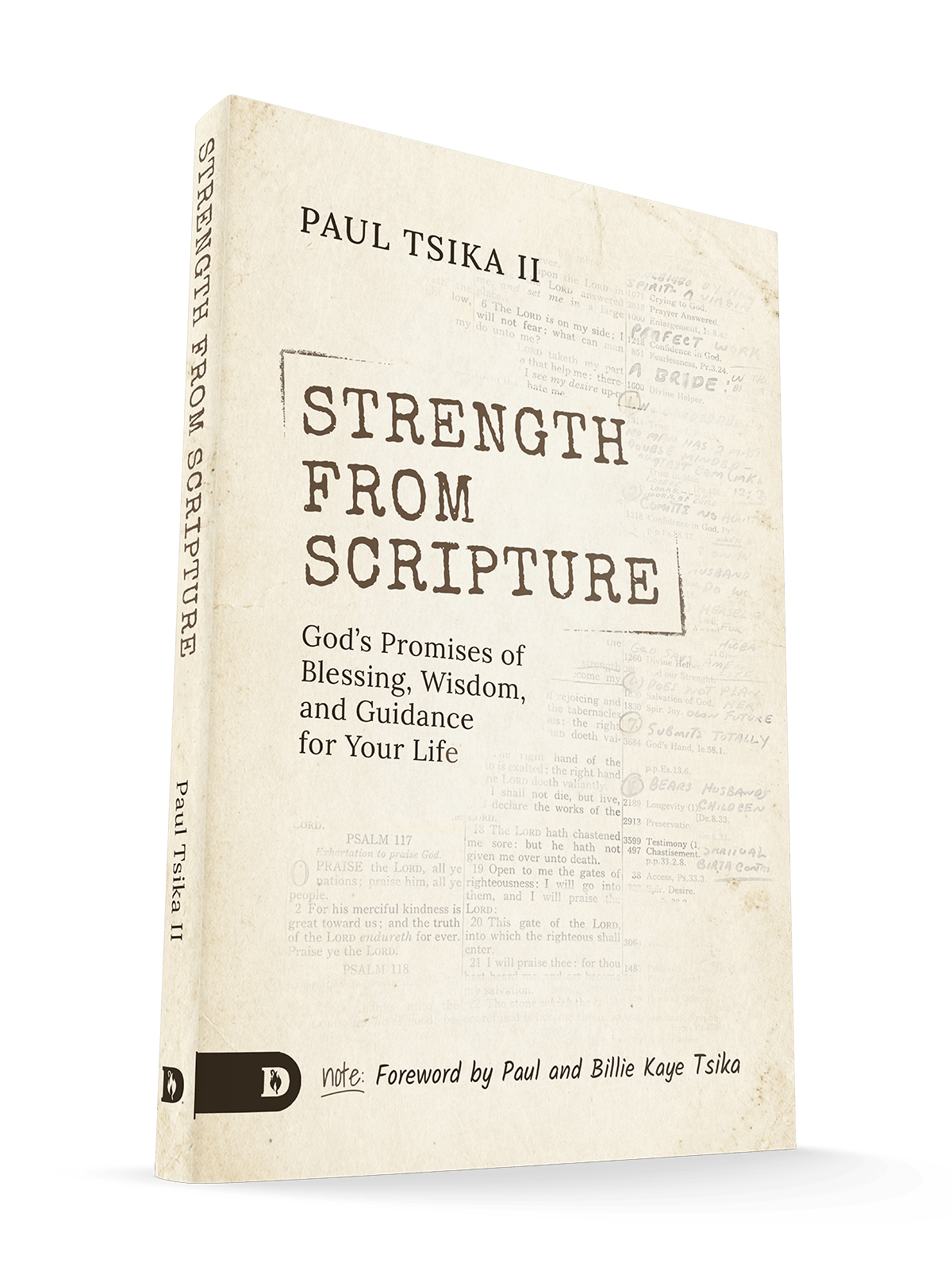 Strength from Scripture - November 1, 2026 - Faith & Flame - Books and Gifts - Destiny Image - 9798881507985