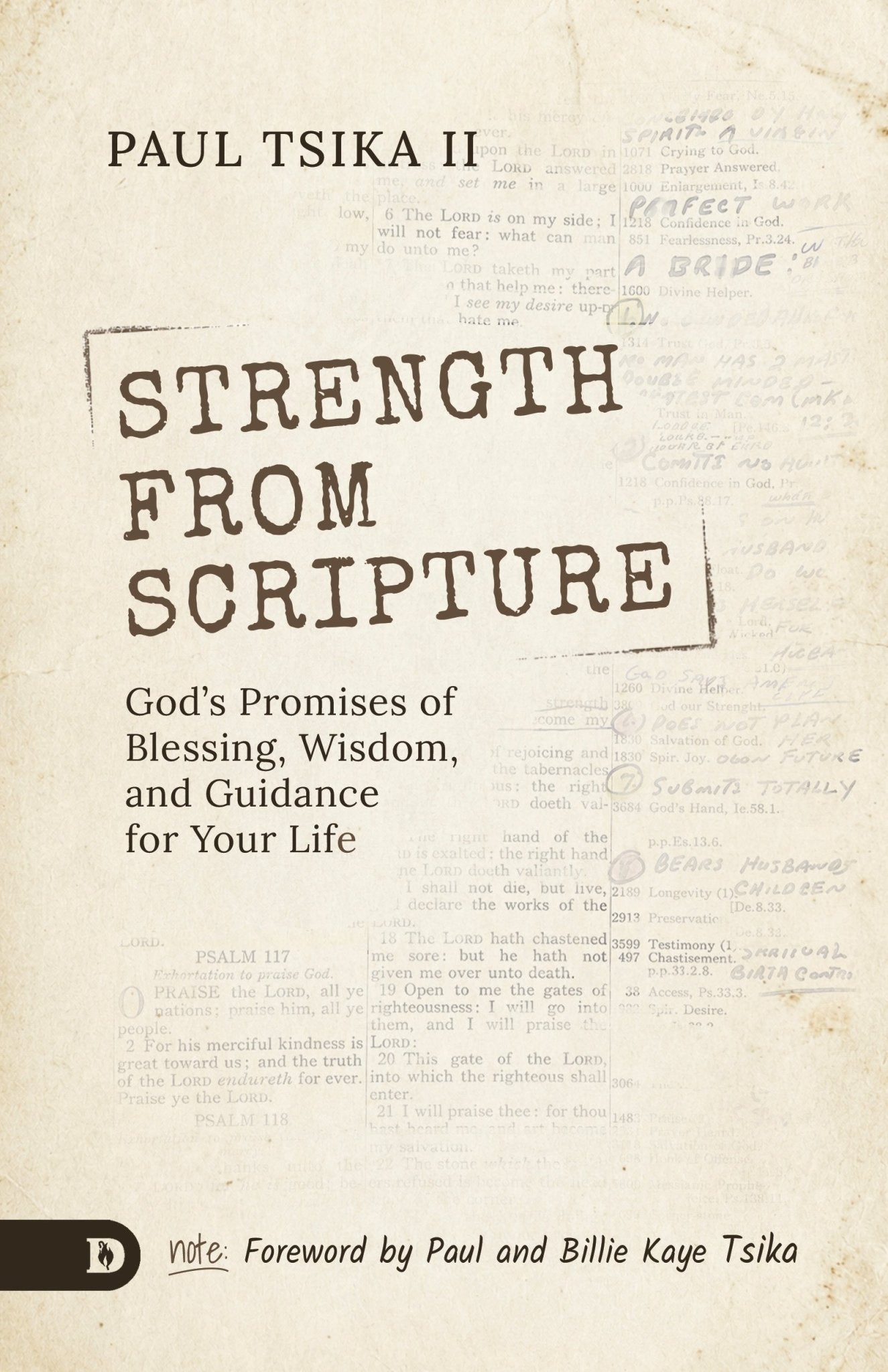 Strength from Scripture - November 1, 2026 - Faith & Flame - Books and Gifts - Destiny Image - 9798881507985
