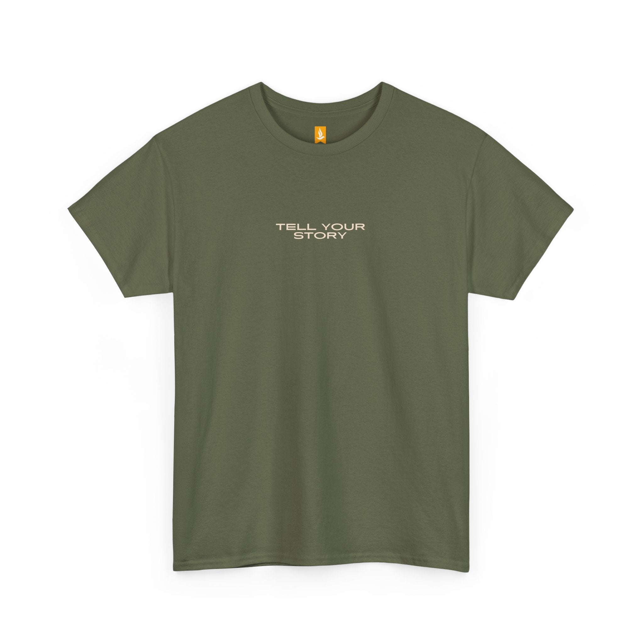 Tell Your Story Cotton Tee | Pentecost If... - Faith & Flame - Books and Gifts - Printify - 