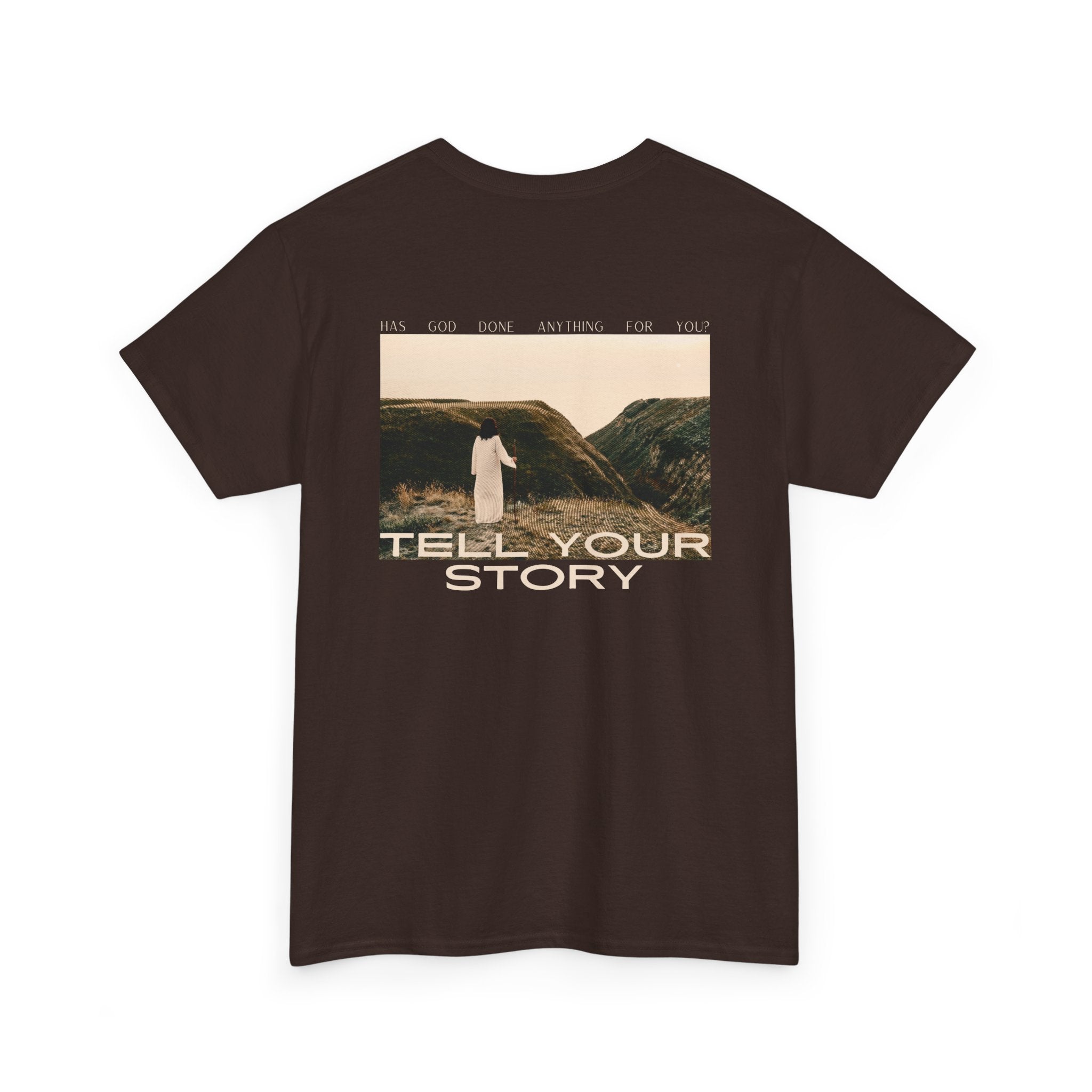 Tell Your Story Cotton Tee | Pentecost If... - Faith & Flame - Books and Gifts - Printify - 