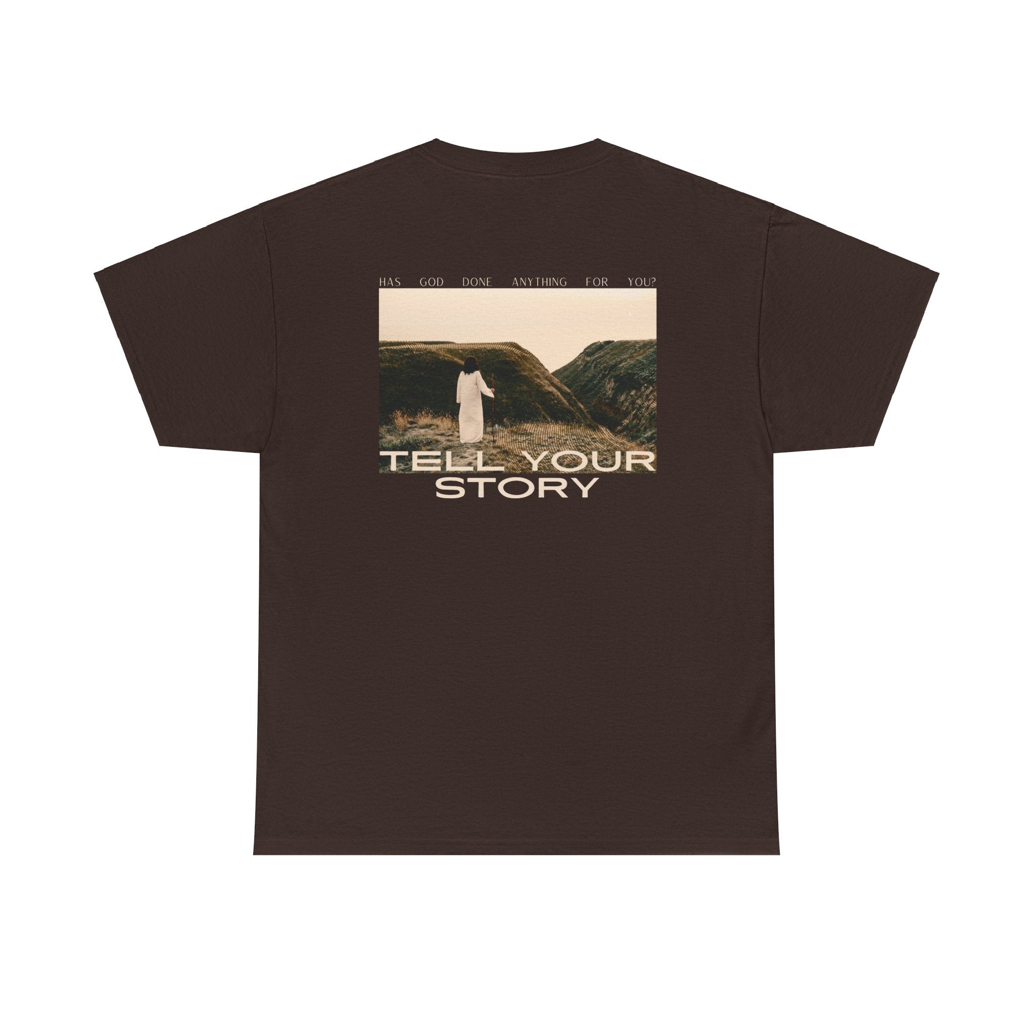 Tell Your Story Cotton Tee | Pentecost If... - Faith & Flame - Books and Gifts - Printify - 