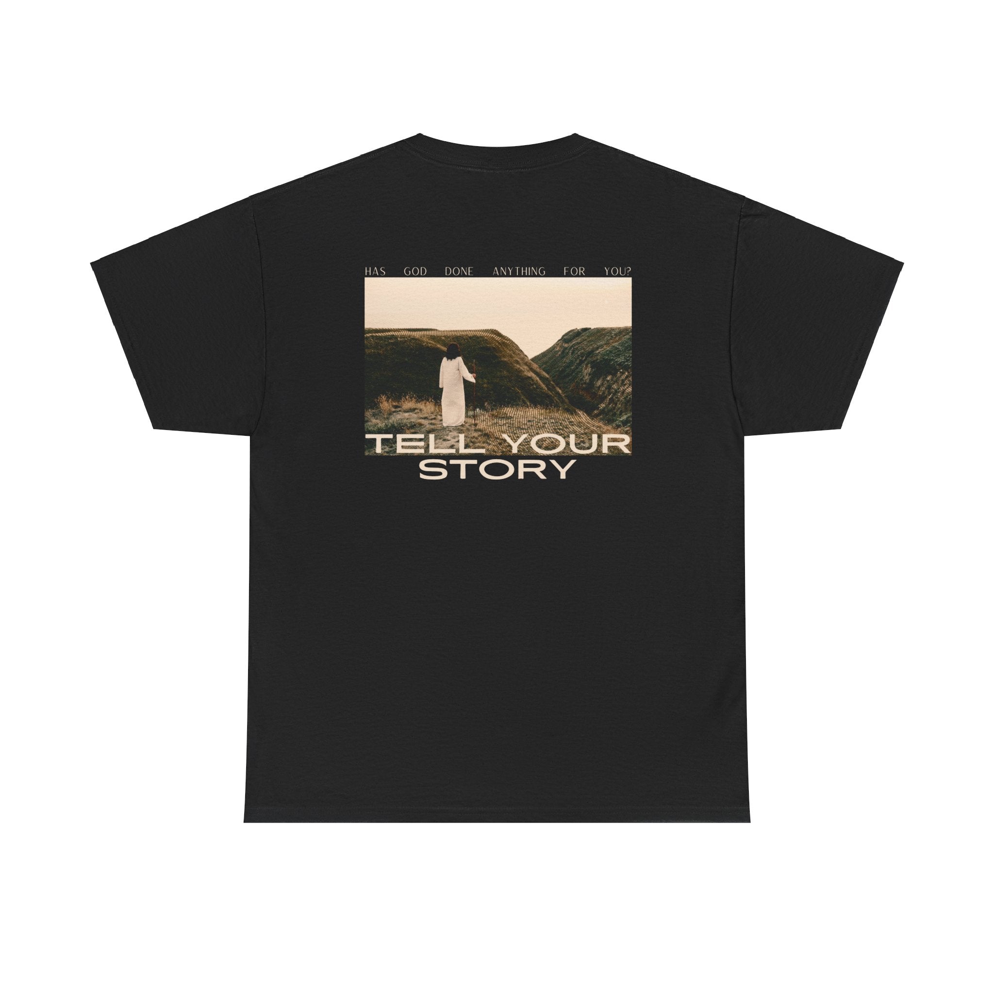 Tell Your Story Cotton Tee | Pentecost If... - Faith & Flame - Books and Gifts - Printify - 