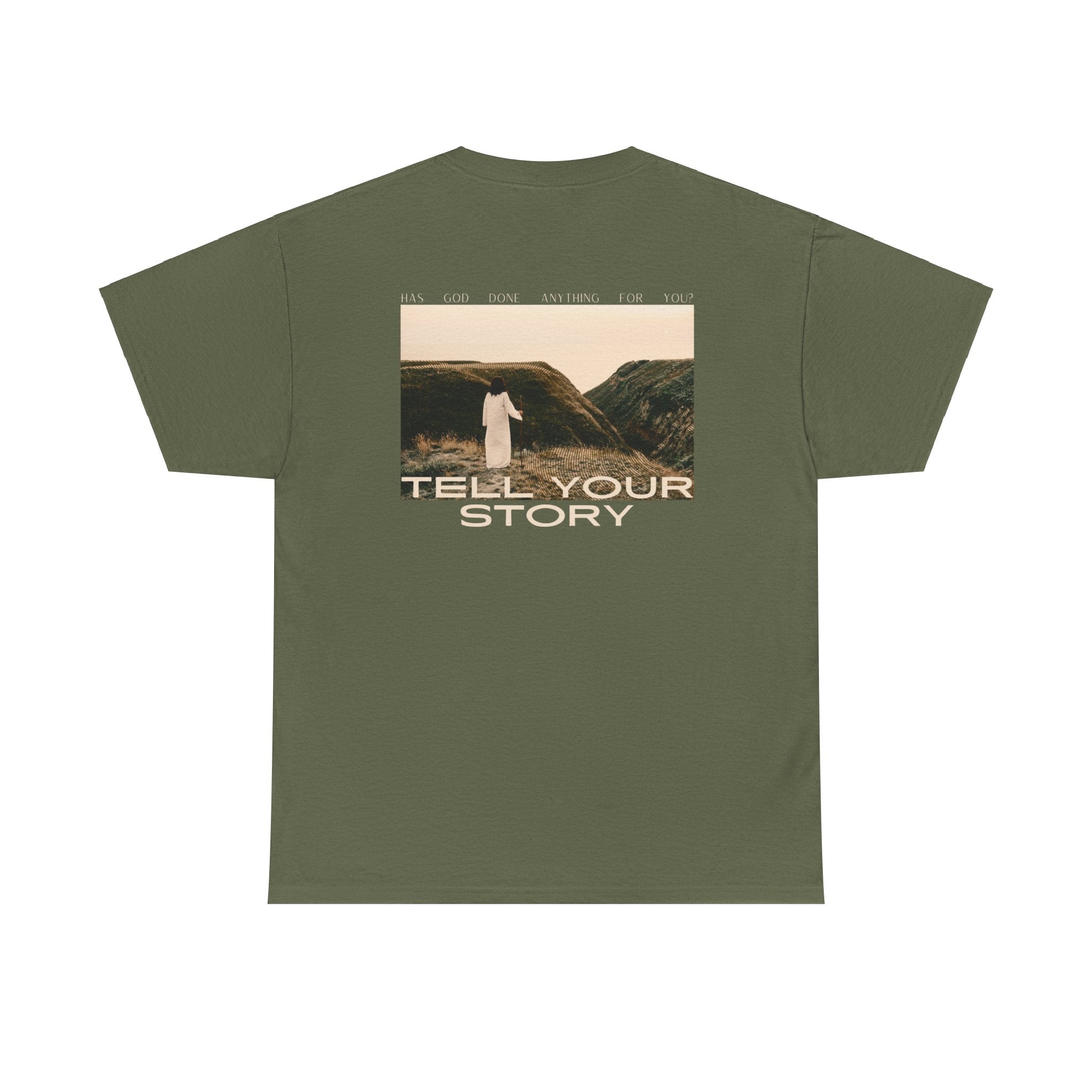 Tell Your Story Cotton Tee | Pentecost If... - Faith & Flame - Books and Gifts - Printify - 