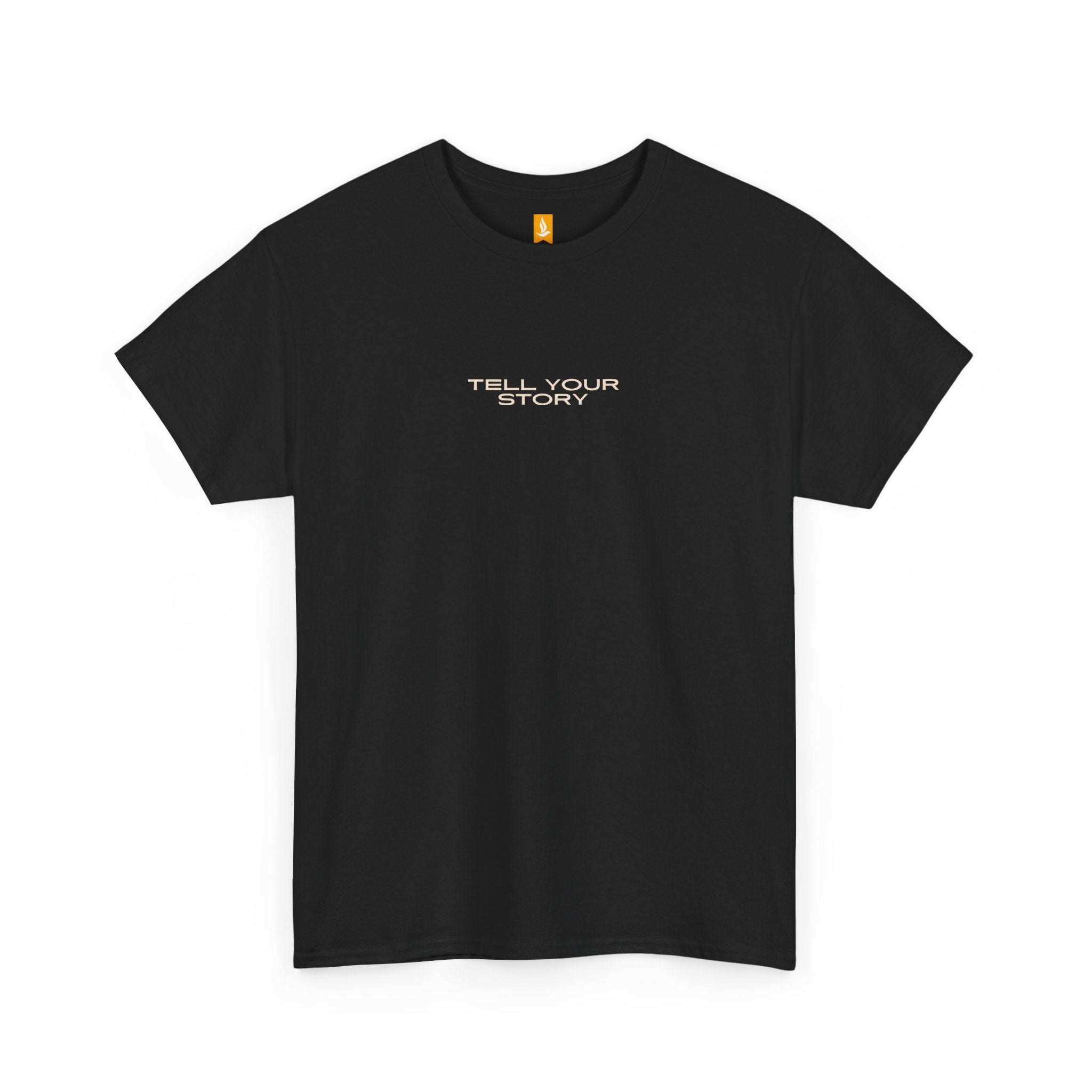 Tell Your Story Cotton Tee | Pentecost If... - Faith & Flame - Books and Gifts - Printify - 