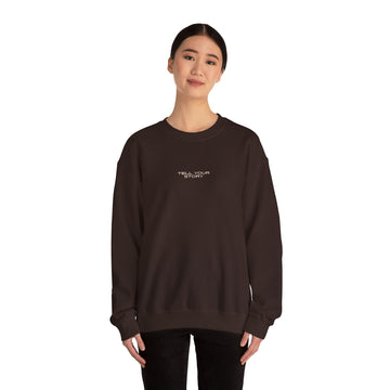 Tell Your Story Crewneck Sweatshirt Front & Back Design | Pentecost If… - Faith & Flame - Books and Gifts - Printify - 