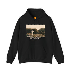 Tell Your Story Hoodie Front Design | Pentecost If… - Faith & Flame - Books and Gifts - Printify - 