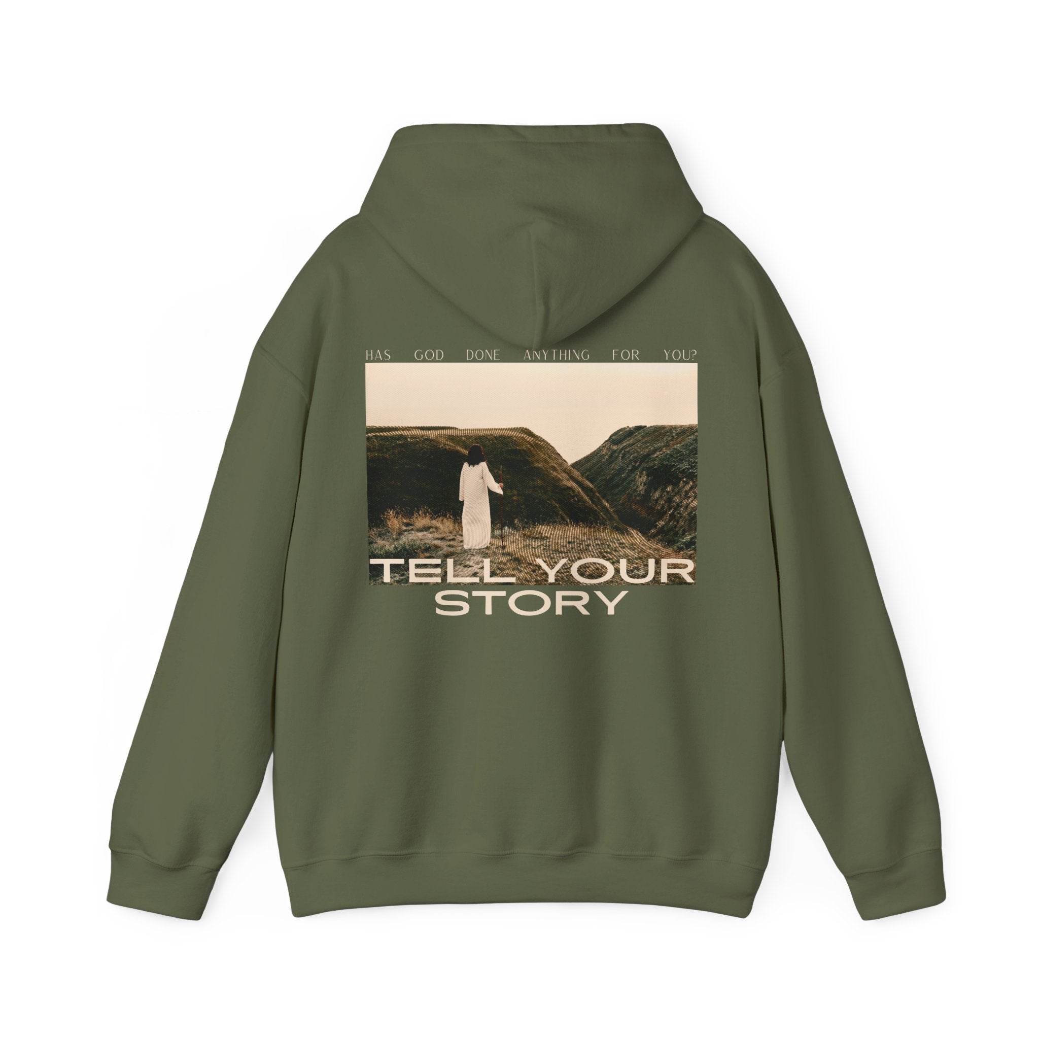 Tell Your Story Hoodie | Pentecost If… - Faith & Flame - Books and Gifts - Printify - 