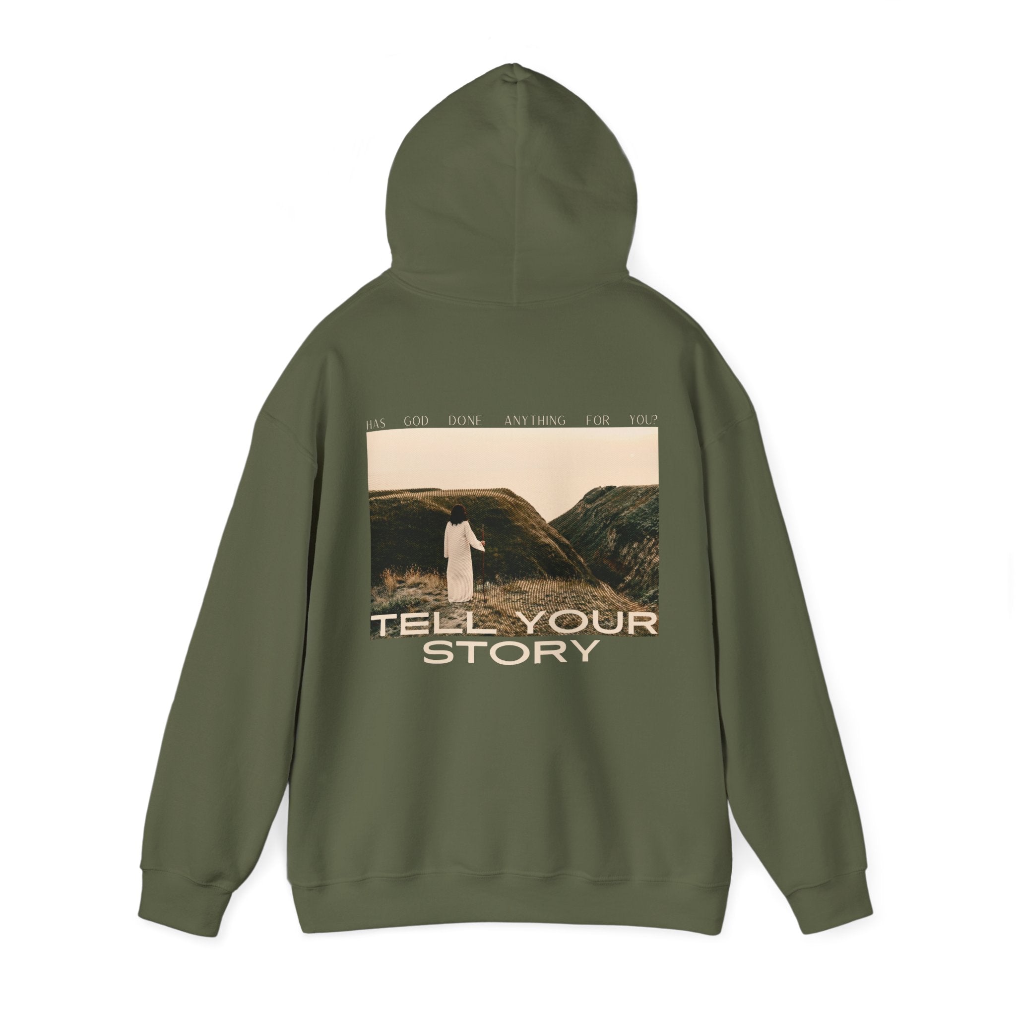 Tell Your Story Hoodie | Pentecost If… - Faith & Flame - Books and Gifts - Printify - 