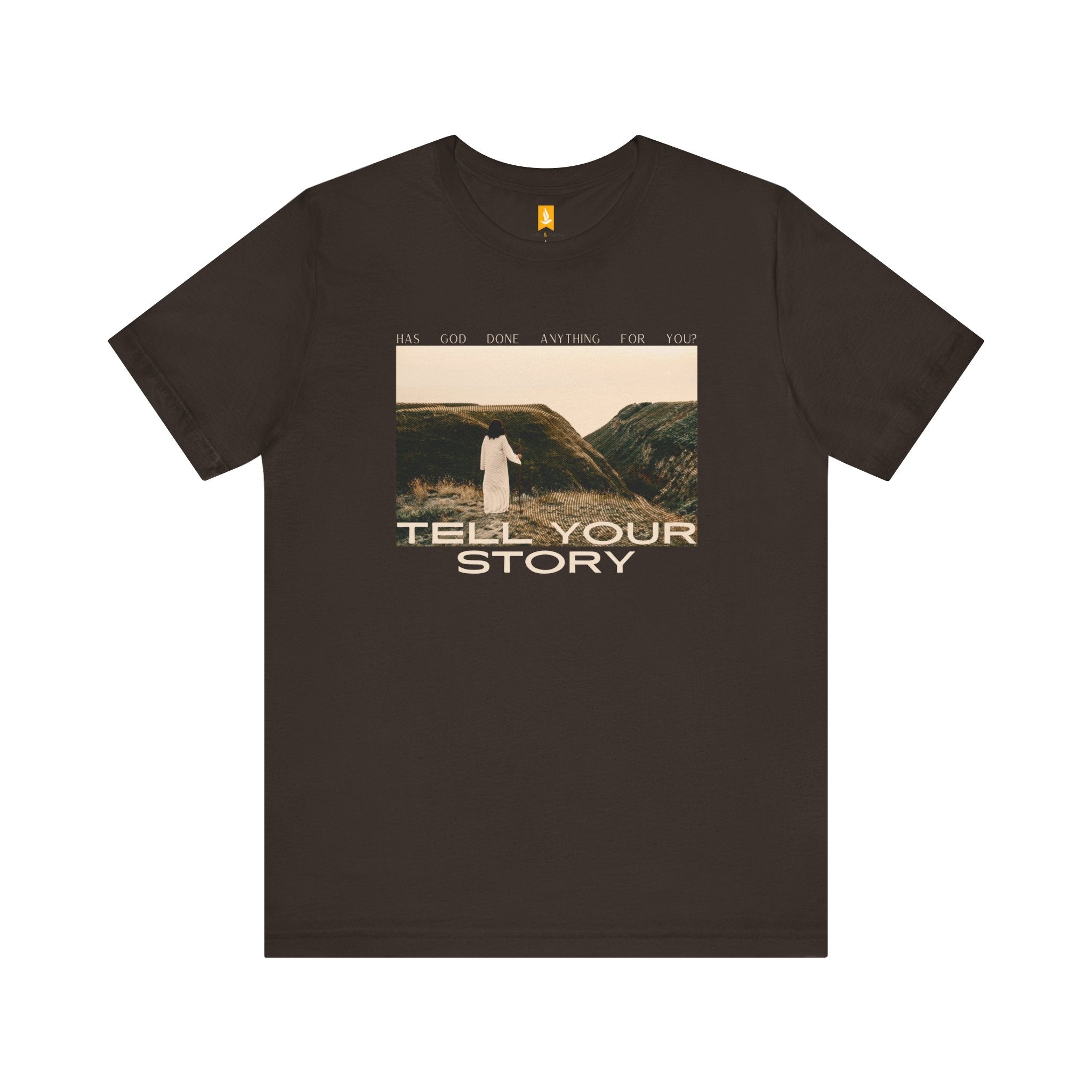 Tell Your Story T-shirt Front Design | Pentecost If... - Faith & Flame - Books and Gifts - Printify - 