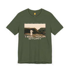 Tell Your Story T-shirt Front Design | Pentecost If... - Faith & Flame - Books and Gifts - Printify - 