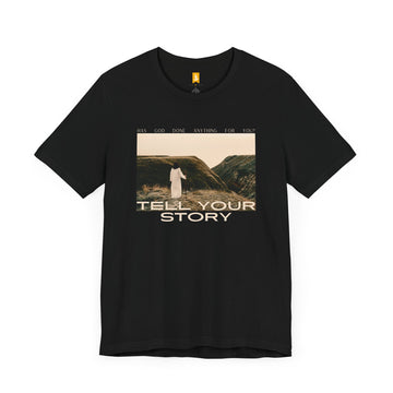 Tell Your Story T-shirt Front Design | Pentecost If... - Faith & Flame - Books and Gifts - Printify - 