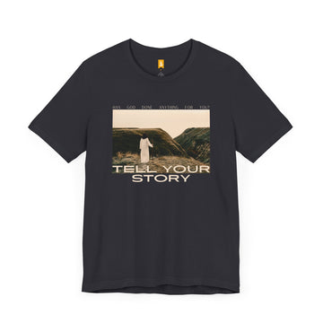 Tell Your Story T-shirt Front Design | Pentecost If... - Faith & Flame - Books and Gifts - Printify - 