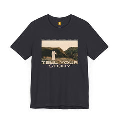 Tell Your Story T-shirt Front Design | Pentecost If... - Faith & Flame - Books and Gifts - Printify - 