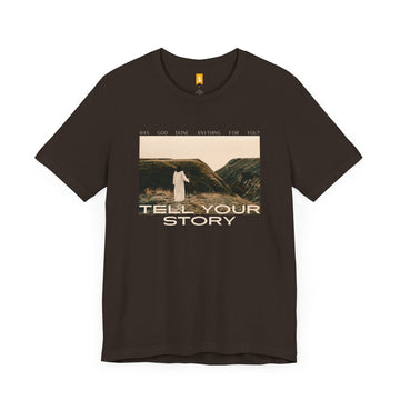 Tell Your Story T-shirt Front Design | Pentecost If... - Faith & Flame - Books and Gifts - Printify - 