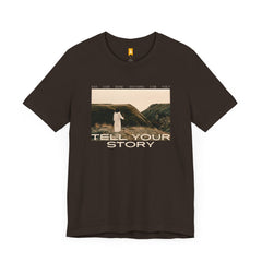 Tell Your Story T-shirt Front Design | Pentecost If... - Faith & Flame - Books and Gifts - Printify - 