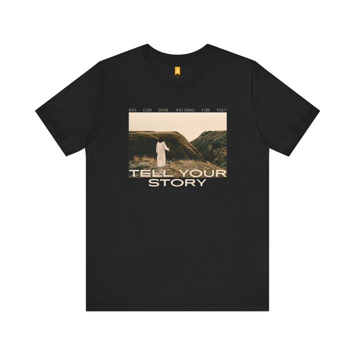 Tell Your Story T-shirt Front Design | Pentecost If... - Faith & Flame - Books and Gifts - Printify - 