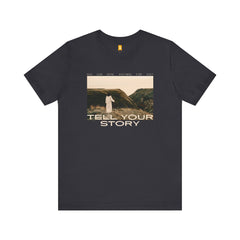 Tell Your Story T-shirt Front Design | Pentecost If... - Faith & Flame - Books and Gifts - Printify - 
