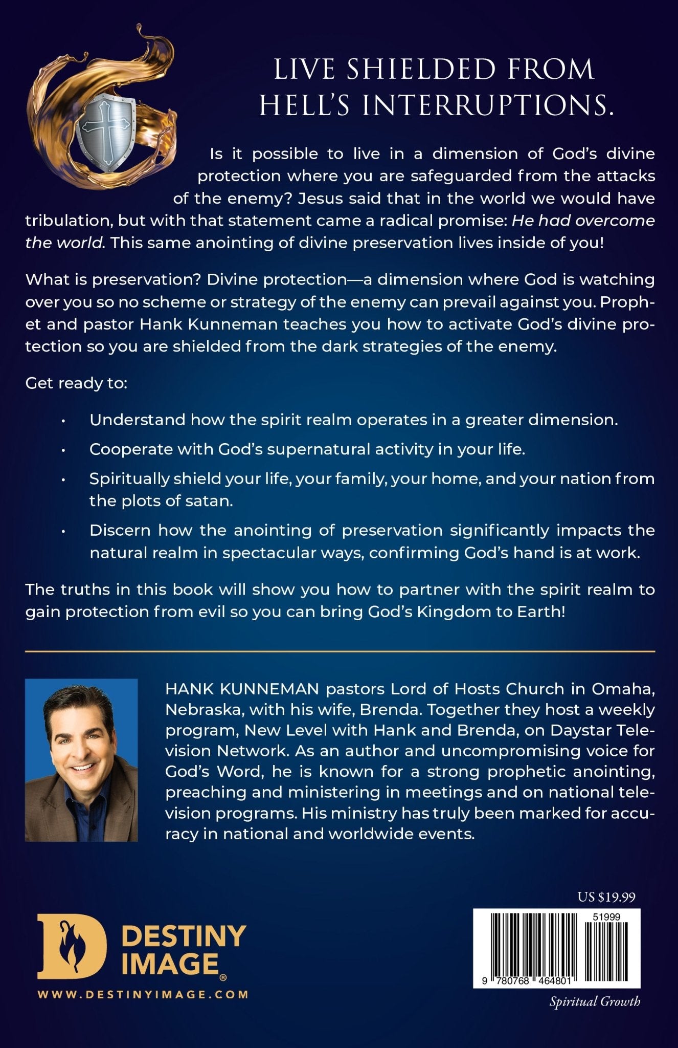 The Anointing of Preservation: Living Supernaturally Shielded from the Powers of Darkness Paperback – September 5, 2023 - Faith & Flame - Books and Gifts - Destiny Image - 9780768464801