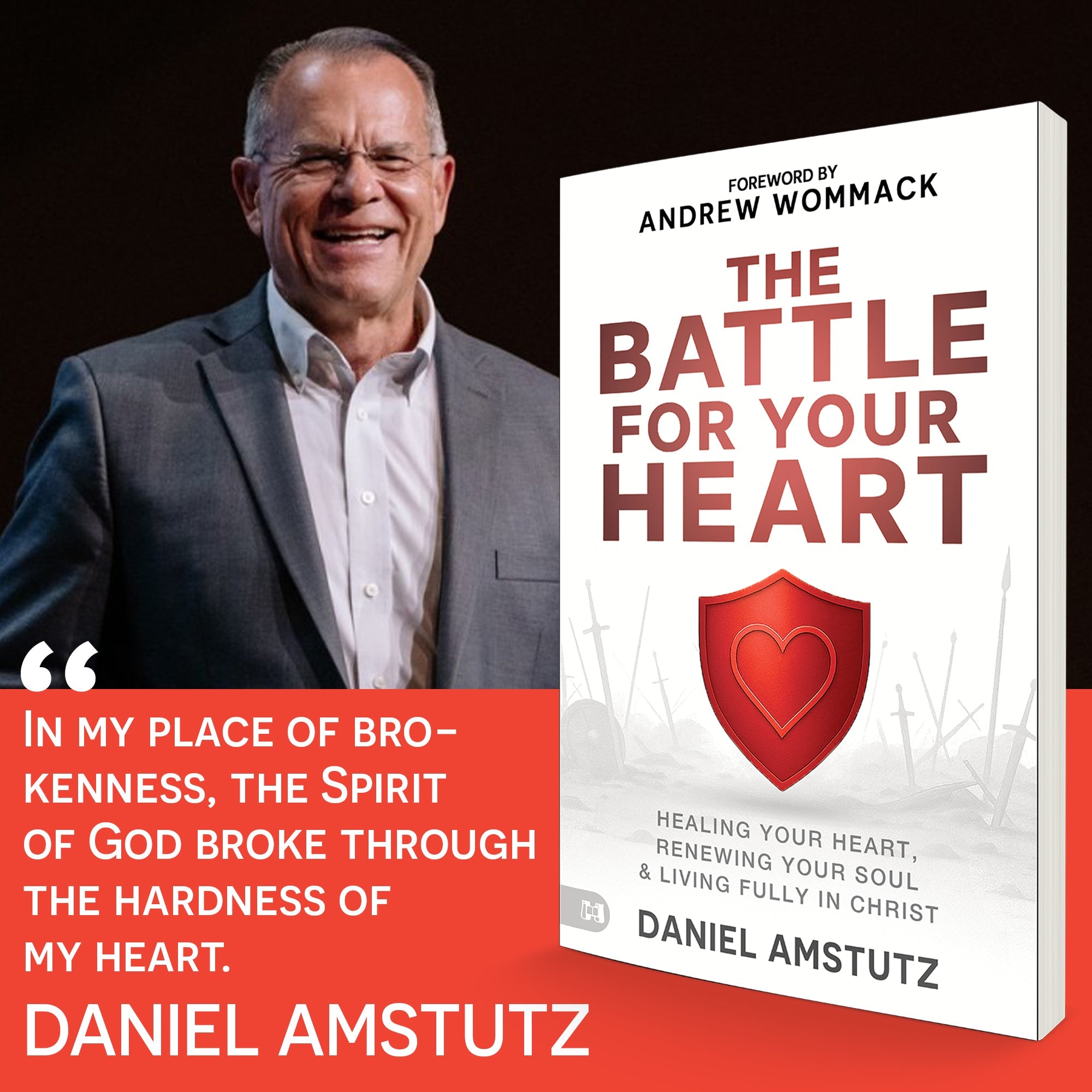 The Battle for Your Heart: Healing Your Heart, Renewing Your Soul, and Living Fully in Christ – March 3, 2026 - Faith & Flame - Books and Gifts - Harrison House - 9781667512259