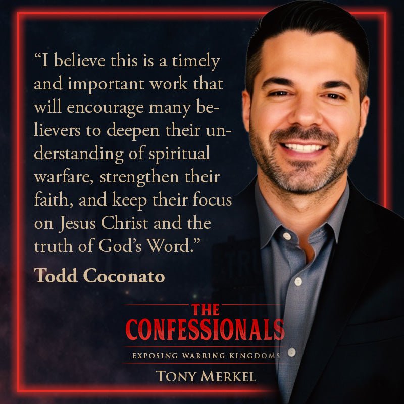 The Confessionals: Exposing Warring Kingdoms: The Hidden Truth Behind UFOs, Cryptids, and Spiritual Warfare Paperback – October 2026 - Faith & Flame - Books and Gifts - Destiny Image - 9798881508135