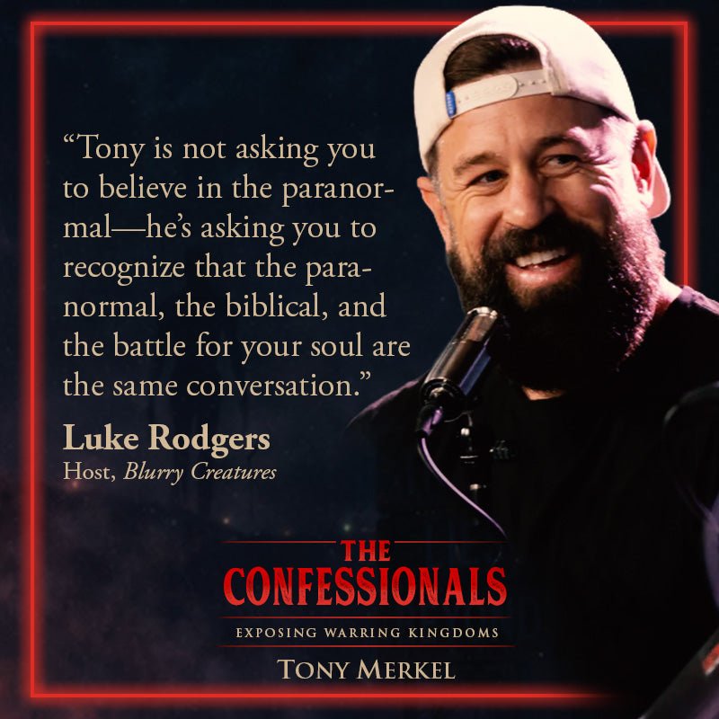 The Confessionals: Exposing Warring Kingdoms: The Hidden Truth Behind UFOs, Cryptids, and Spiritual Warfare Paperback – October 2026 - Faith & Flame - Books and Gifts - Destiny Image - 9798881508135