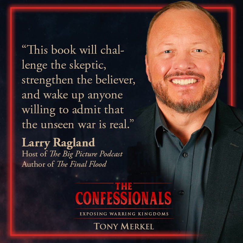 The Confessionals: Exposing Warring Kingdoms: The Hidden Truth Behind UFOs, Cryptids, and Spiritual Warfare Paperback – October 2026 - Faith & Flame - Books and Gifts - Destiny Image - 9798881508135