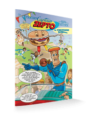 The Galactic Quest of Captain Zepto: Issue 6: Fast Food Slowdown Paperback – September 2, 2025 - Faith & Flame - Books and Gifts - Destiny Image - 9798881507633