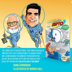 The Galactic Quests of Captain Zepto: Issue 3: The Cosmic Inflation (Galactic Quests of Captain Zepto, 3) Paperback – September 20, 2022 - Faith & Flame - Books and Gifts - Destiny Image - 9780768461466