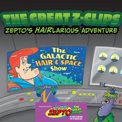The Galactic Quests of Captain Zepto: Issue 4: The Great Z Clips Paperback – September 5, 2023 - Faith & Flame - Books and Gifts - Destiny Image - 9780768477122