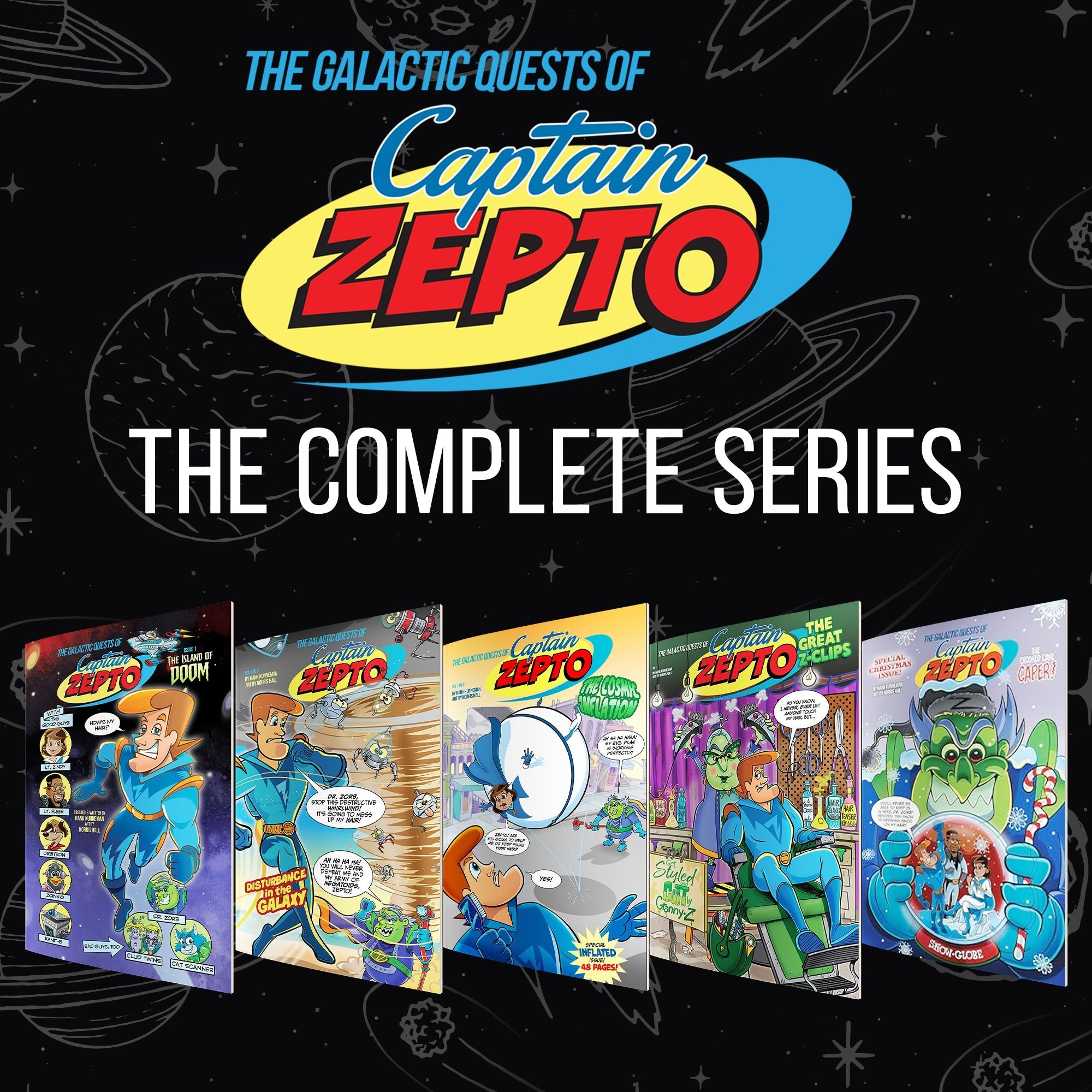 The Galactic Quests of Captain Zepto: The Complete Series - Faith & Flame - Books and Gifts - Faith & Flame - Books and Gifts - GQCZ24