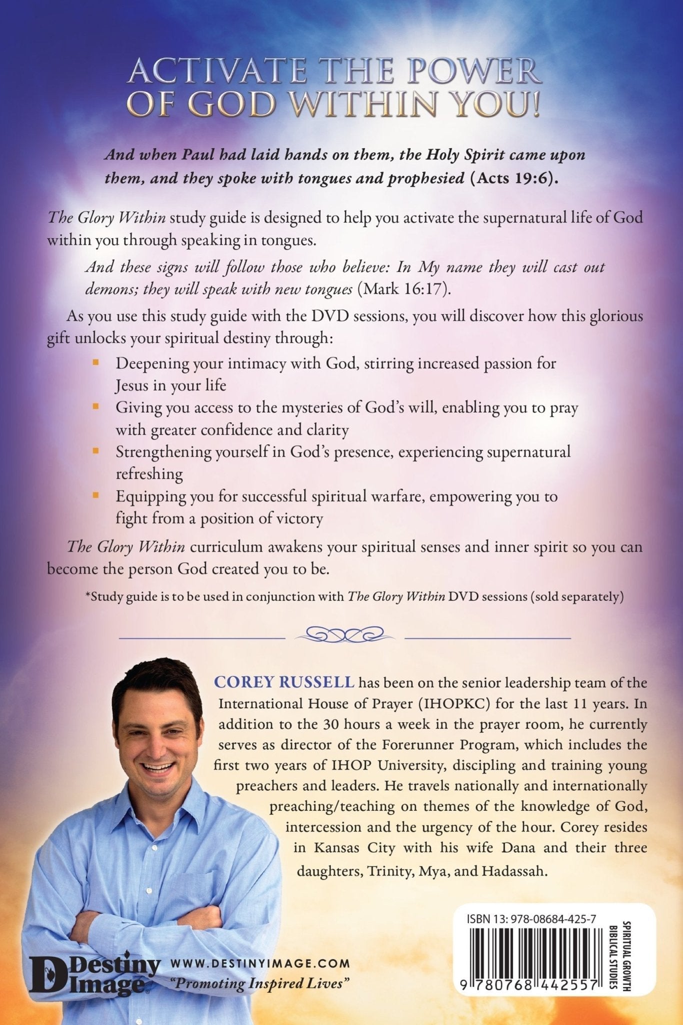 The Glory Within Study Guide - Faith & Flame - Books and Gifts - Destiny Image - 9780768442557