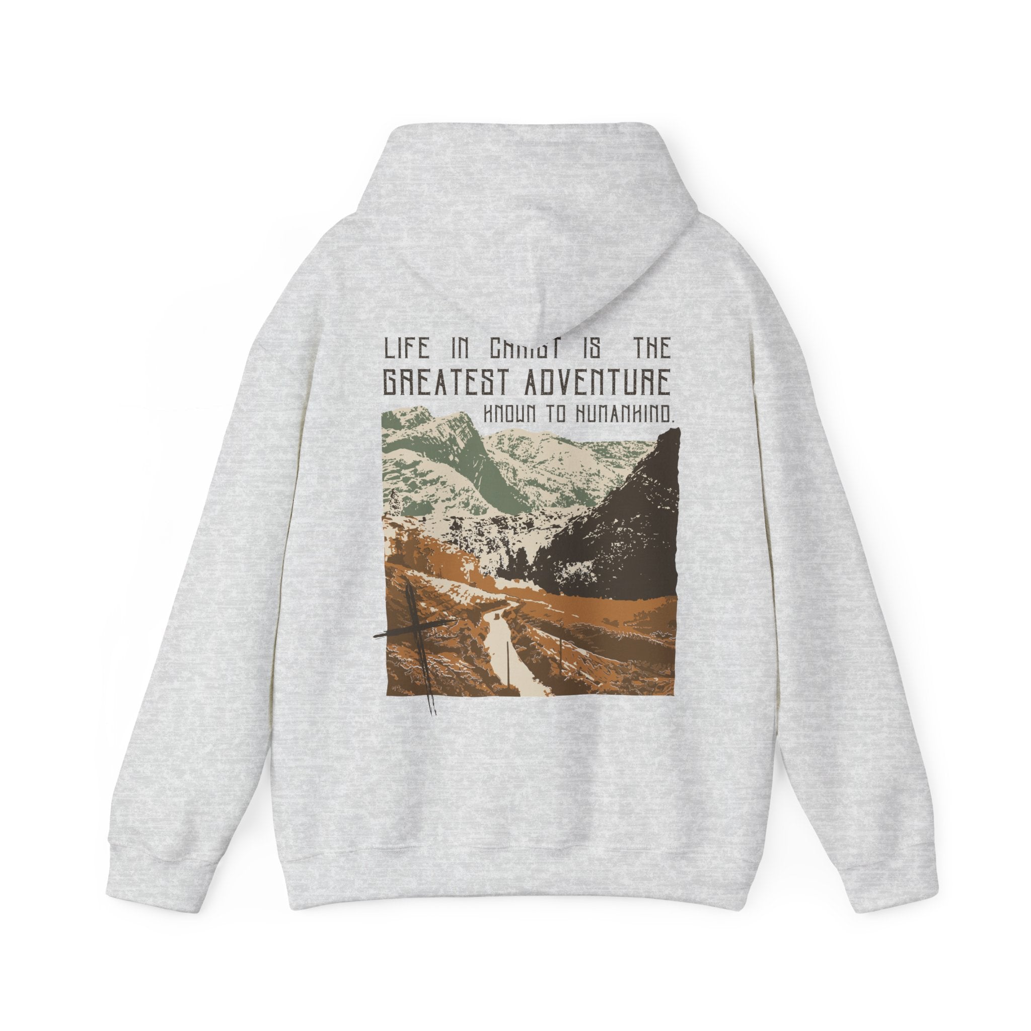 The Greatest Adventure (Green) Front & Back Design | Divine Encounters - Faith & Flame - Books and Gifts - Printify - 